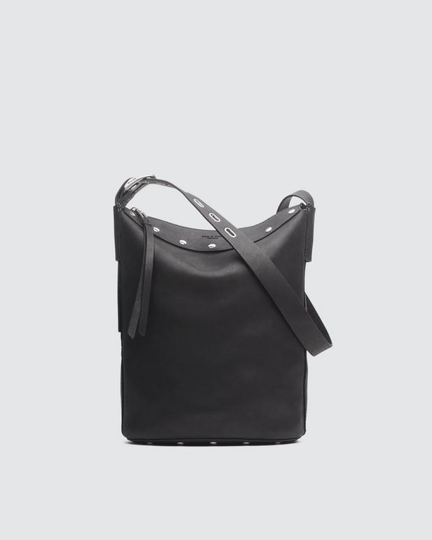 Belize Bucket Bag - Leather - Black | Rag & Bone 195225533270