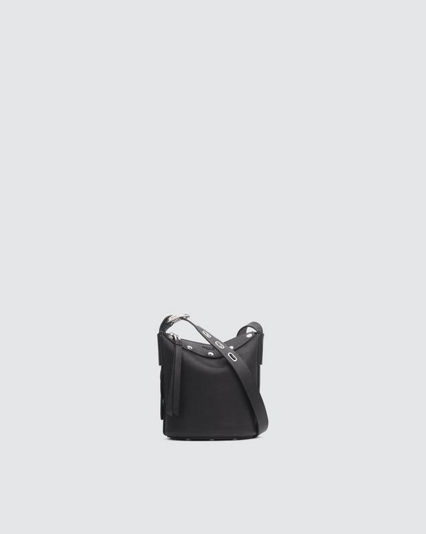 Belize Mini Bucket Bag - Leather - Black | Rag & Bone 195225533287