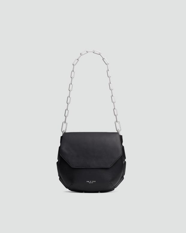 Sadie Shoulder Bag - Leather - Black | Rag & Bone WHH23F1003SX03_001
